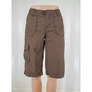 COLUMBIA Women's Brown Cargo Shorts Sz 6